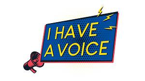 the I have a voice logo