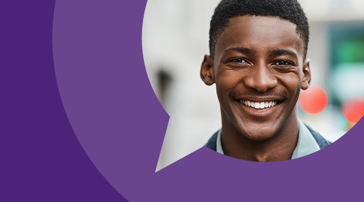 man in Iprovision Logo