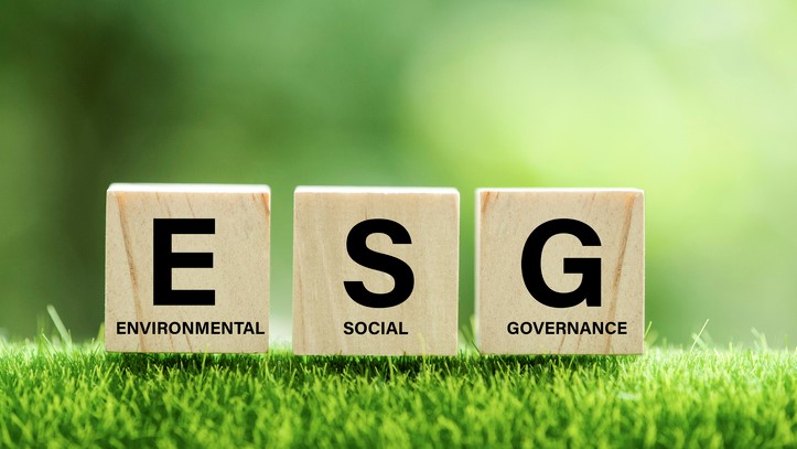 Environmental logo for the ESG panel