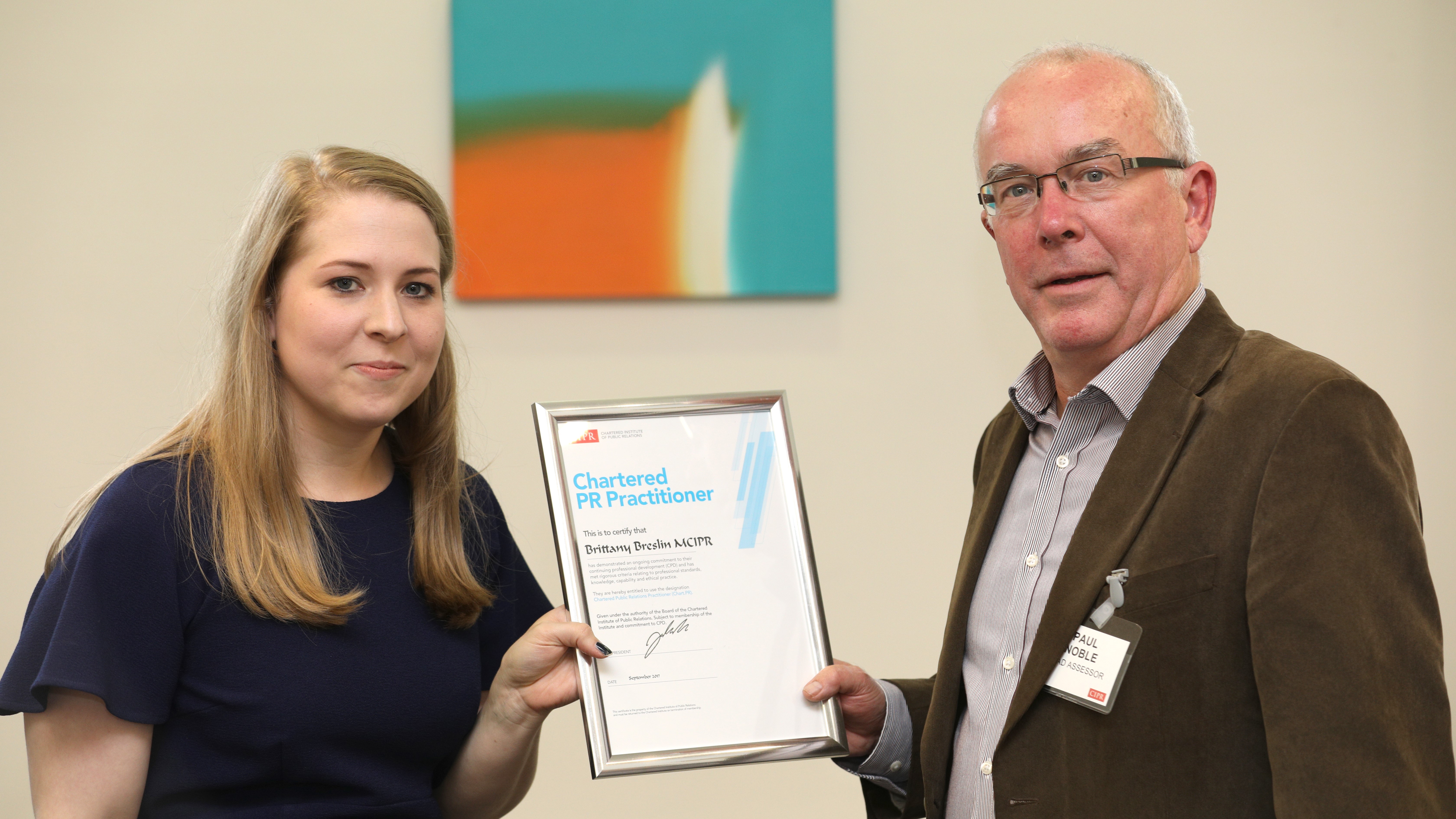 qualification being awarded 